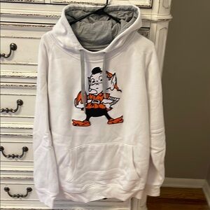 Cleveland Browns White Hoodie